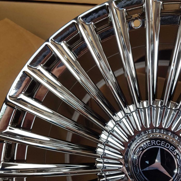 Диски На Авто R19 5x112 Різноширокі Mercedes CLS W212 W213 W205 W221 W222 GLC Chrome Хромовані Р19 Мерседес