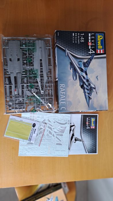 Kit de modelismo Rafale C escala 1/48