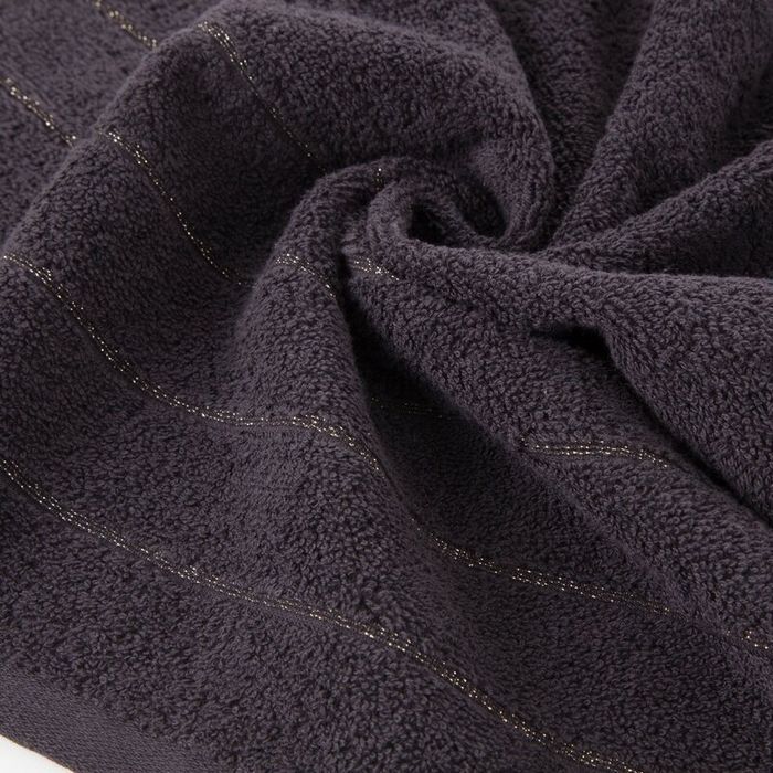 Ręcznik Dali 50x90 czarny frotte 500g/m2