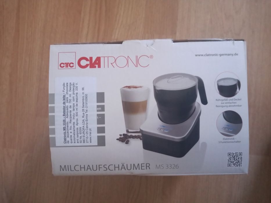 Batedor de leite magnetico ms 3326 clatronic
