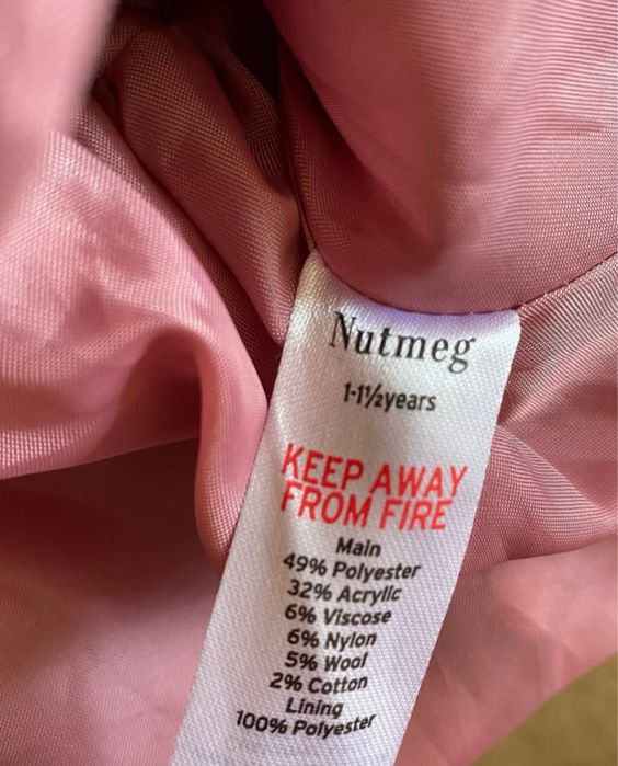 Дитяча тепла спідниця в клітку