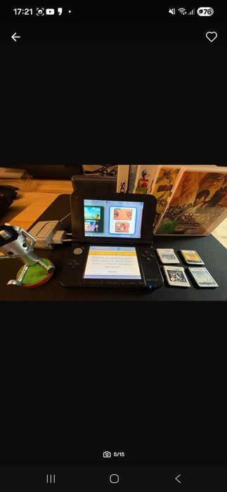 Nintendo 3ds xl black - zestaw gorąco polecam