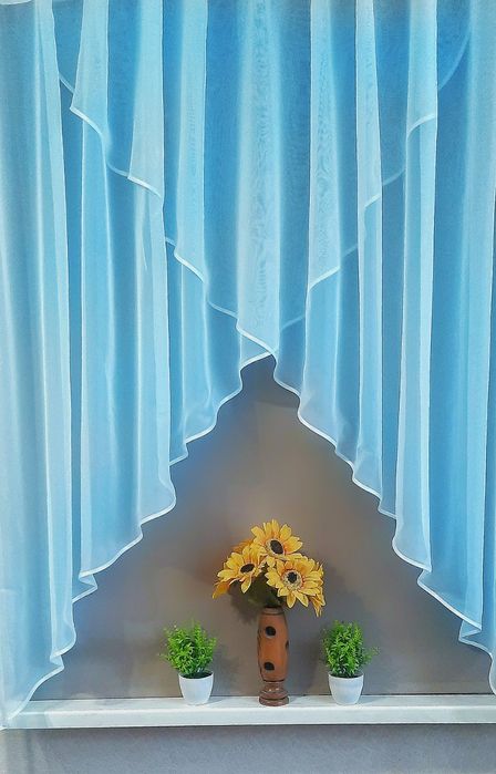 Тюль арка, ламбрекен. Різні кольори