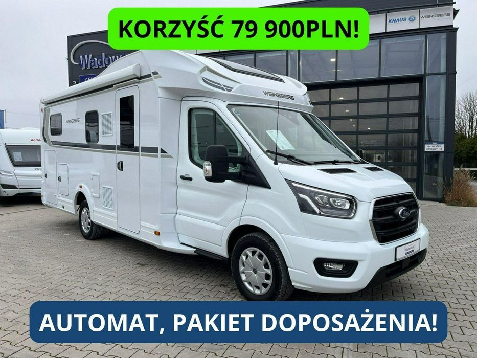 Weinsberg CaraSuite FORD 700 MEG  Przestronna półintegra na podwoziu FORDA, automat! Korzyść 79.900 PLN