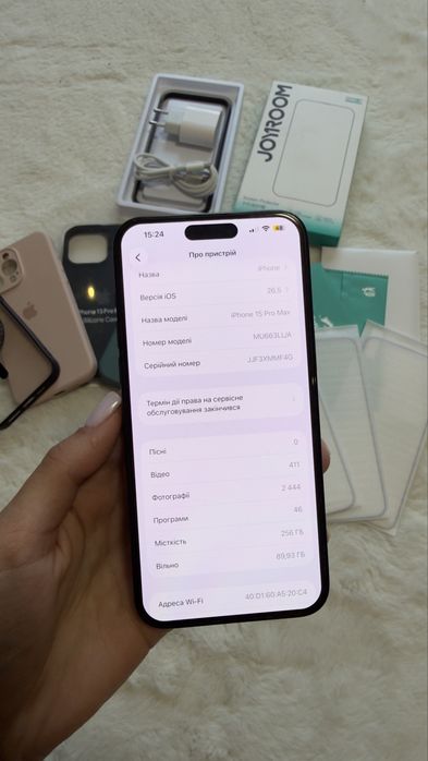 Iphone 15 pro max 256gb Neverlock