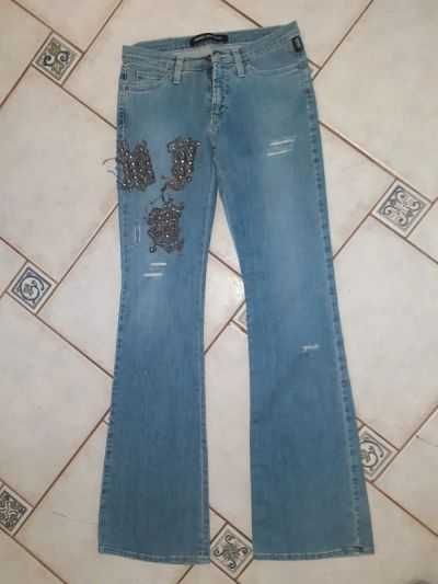 spodnie  Versace jeans couture damskie-26,M