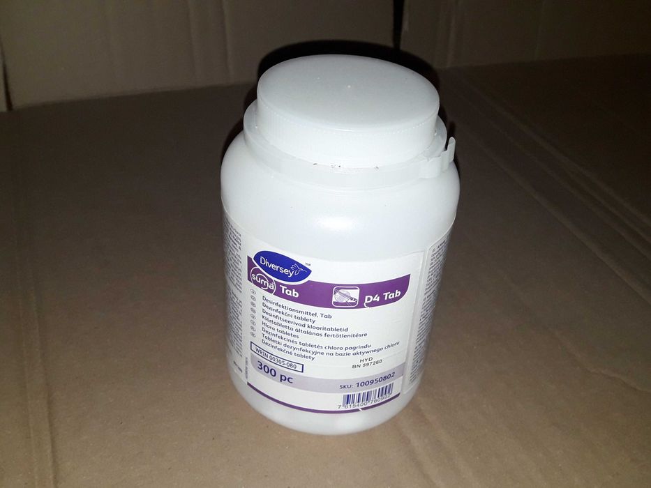 tabletki do dezynfekcji 300 sztuk - Suma Tab D4