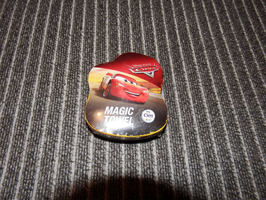 zygzak McQueen Ręcznik skompresowany Ręcznik do przedszkola NOWY