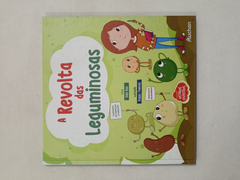 Livro  A REVOLTA DAS LEGUMINOSAS (para crianças)