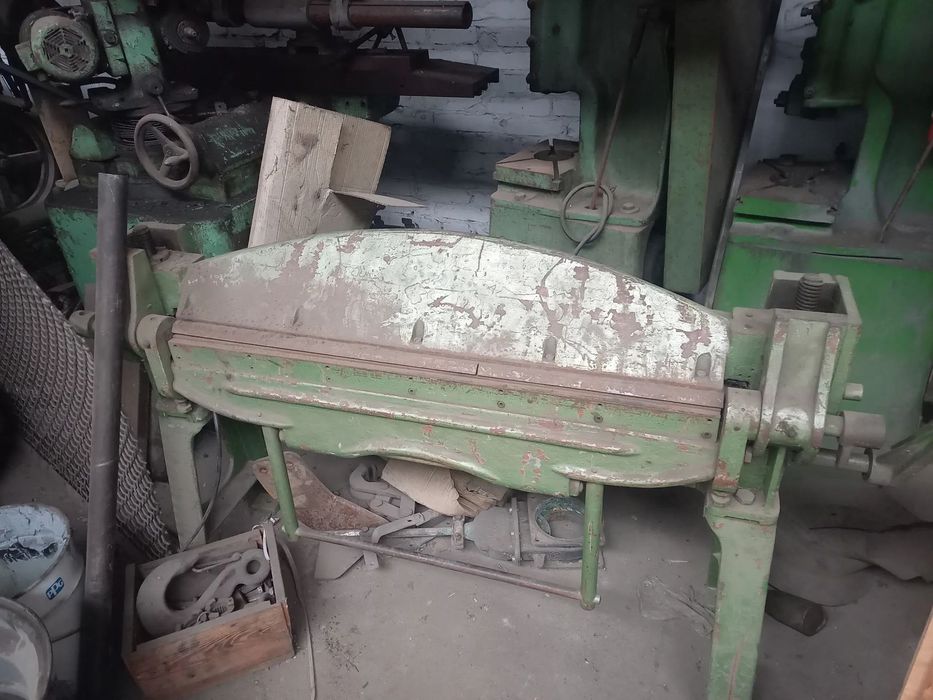 Ręczna zaginarka krawędziowa do blach gr 3mm-import z Holandii- likwidacja firmy