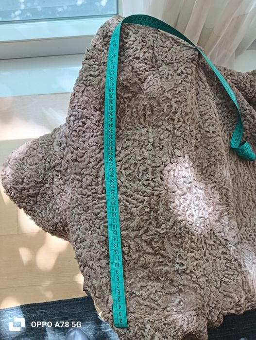 Casaco astracan vinted feito á medida