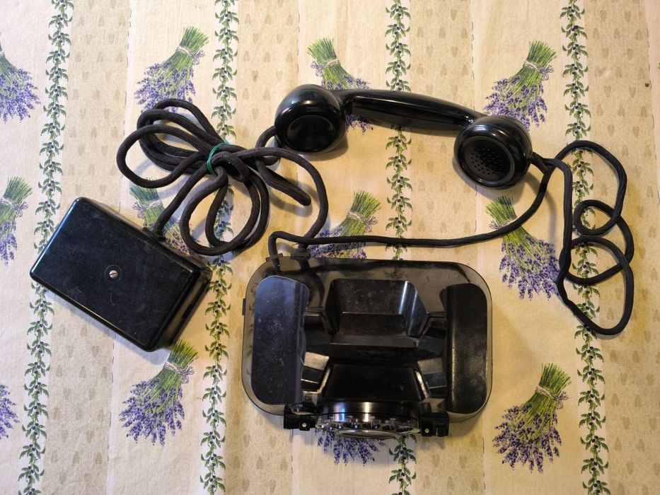 Telefone antigo analógico