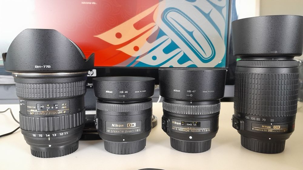 Kit Completo de Fotografia - Nikon