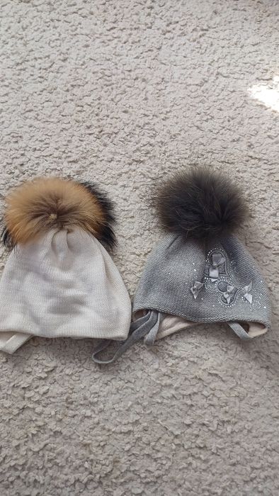 Шапка зима, 2 шт