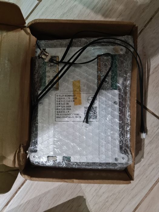 БМС плата JK-B2A8S20P 200A smart bms