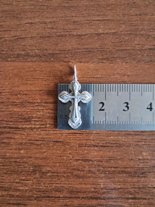 Срібний хрестик 925пр.