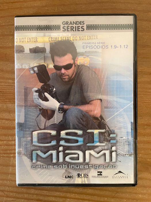 DVD CSI Miami (portes grátis)