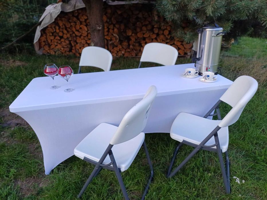 wynajem stoły, krzesła cateringowe oraz ławki
