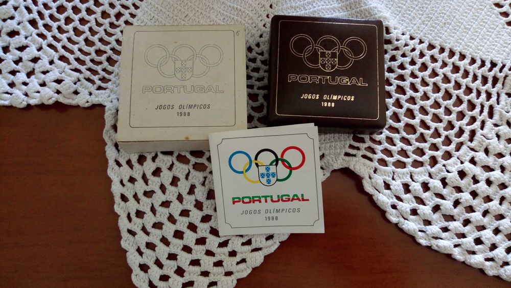 Moeda de 250$ Jogos Olimp. 1988, Proof, Prata 925 (VER DESCRITIVO)