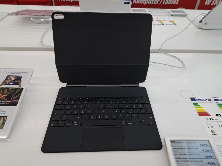 Klawiatura APPLE Magic Keyboard do iPada Pro 12.9 cala  MJQK3Z/A  Demo