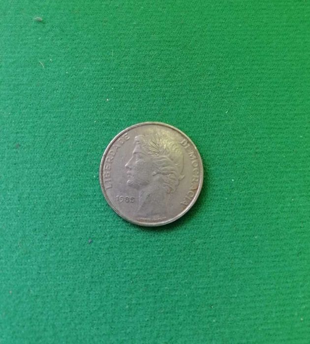 Moeda 25 escudos de 1985