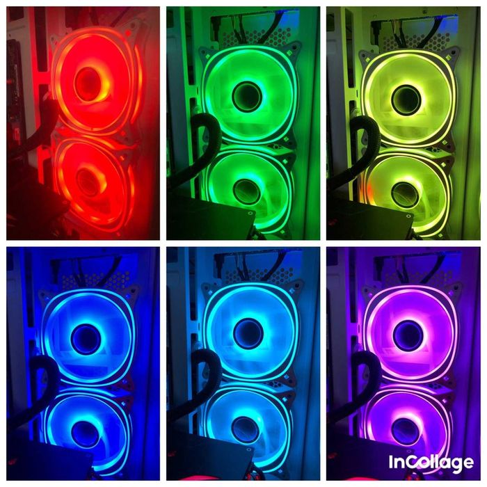 Набір ARGB вентиляторів 120мм для корпусів