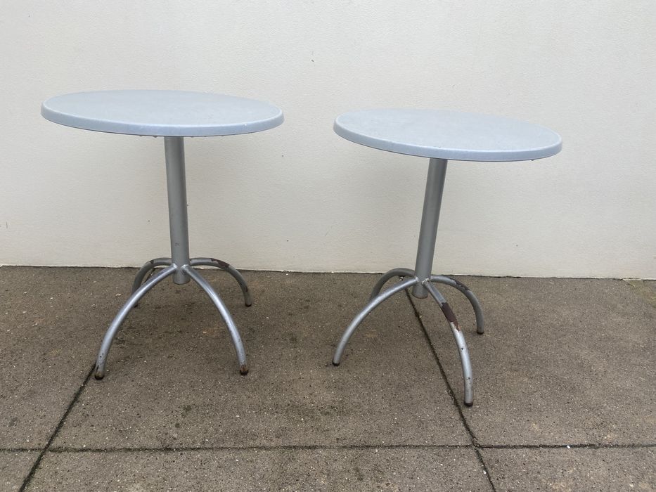 Mesa de tampo redondo