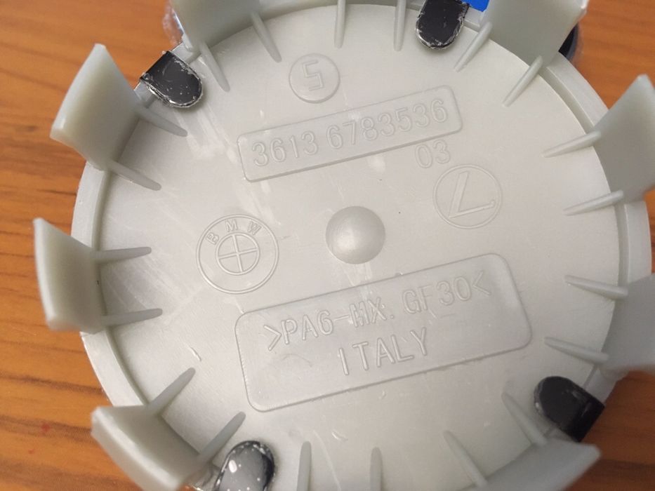 Колпачки нового образца в колёсные диски БМВ 36 13 6 783 536 Киев 68mm