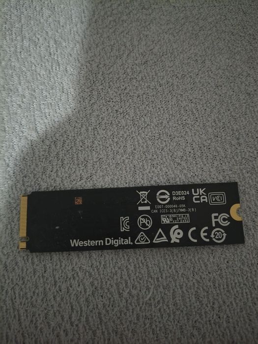 Dysk SSD NVMe 4x4gen 512GB