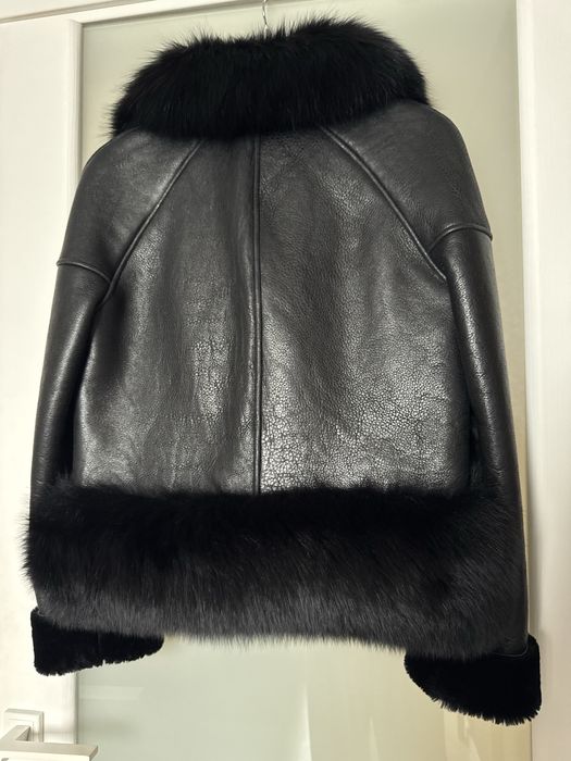 Дублянка натуральна шкіра та хутро