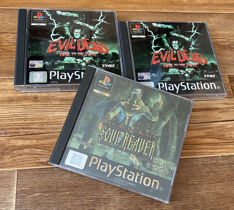 Sony PS1: Silent Hill, Diablo, Twisted Metal, Metal Gear Solid, Doom.