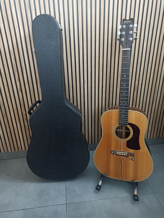 Guitarra Acústica Washburn D14/N– Excelente Som | Pronta a Tocar