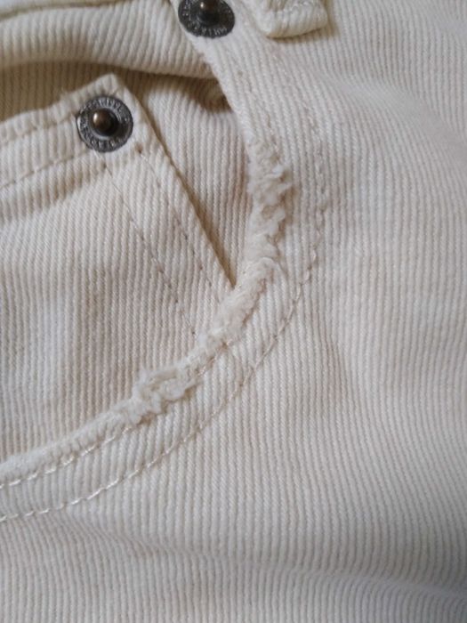 Calças Ganga Creme Pull & Bear 40