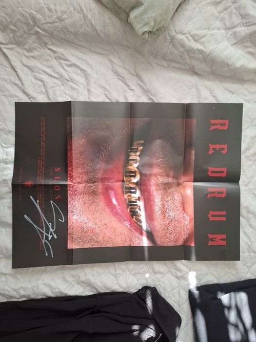 Plakat z autografem SŁOŃ - REDRUM autograf hip-hop rap