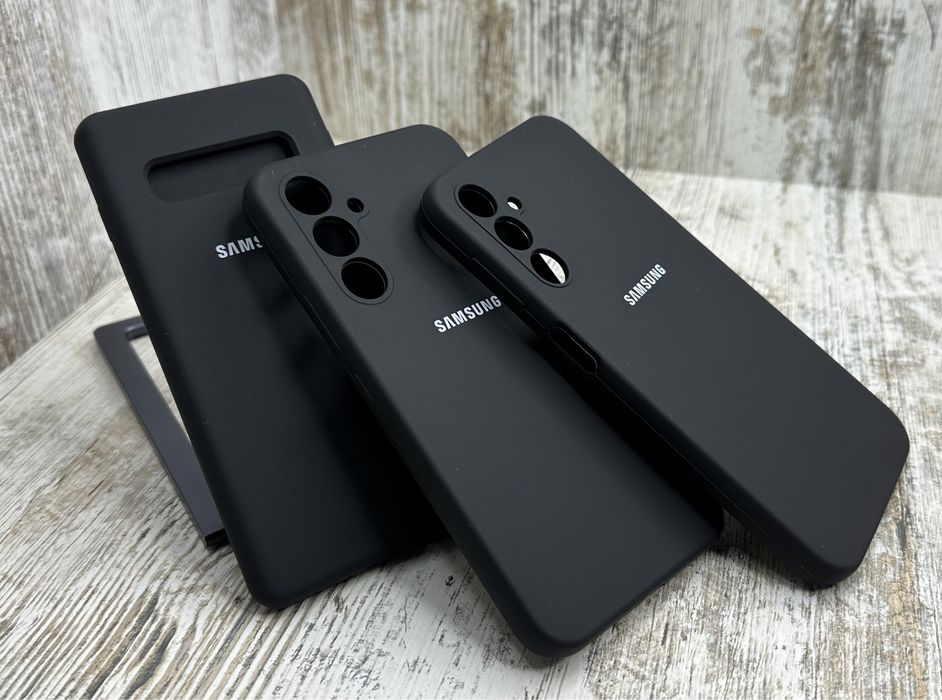 Мягкий софттач! Чехол Silicone Case на Samsung A24/ A54/ S23 FE