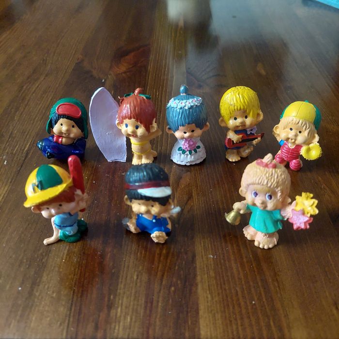 Figurki Smerfy Monchhichi