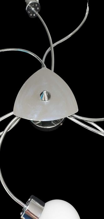 Lampa sufitowa szklana