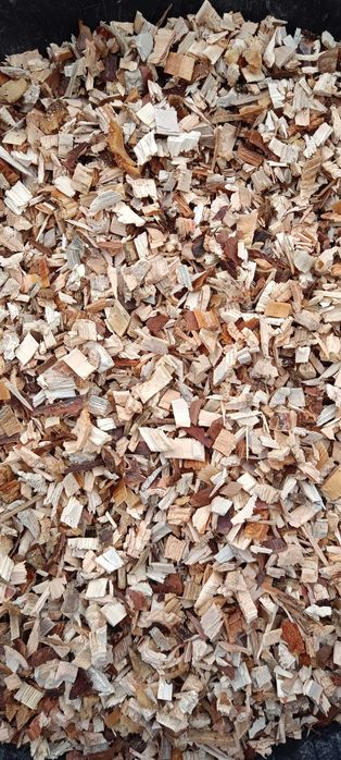 Zrębki ogrodnicze wędzarnicze opałowe