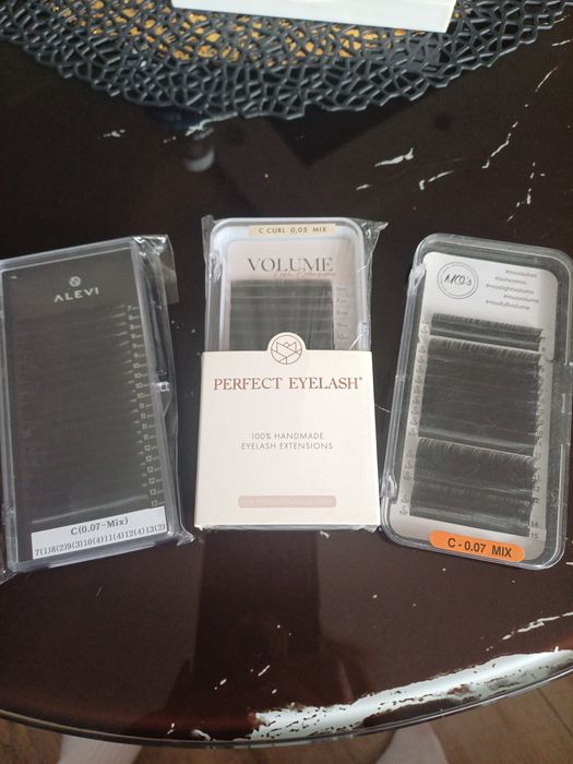 Nowe rzęsy Alevi C 0.07 C 0.05 posh lashes