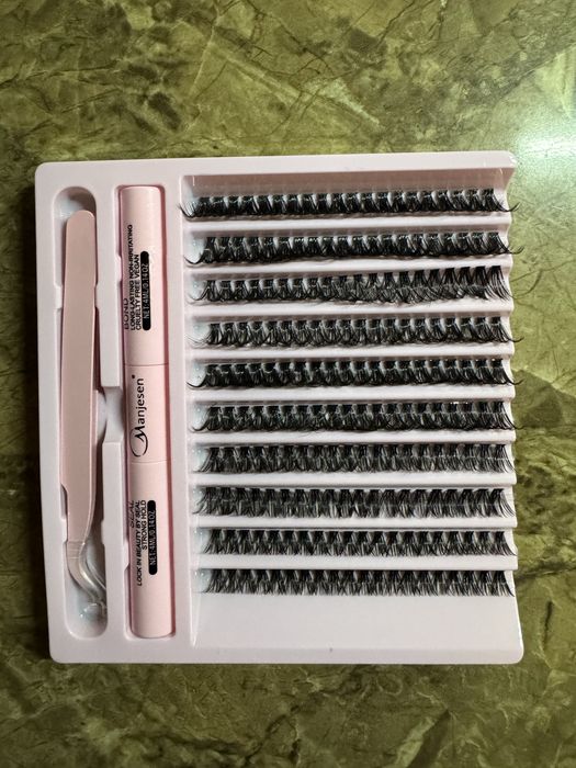 Акція Набір для самостійного нарощення вій, вії вдома 50Д