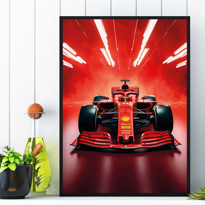 plakat F1, plakat obraz grafika formuła jeden, obraz auto F1 bolid