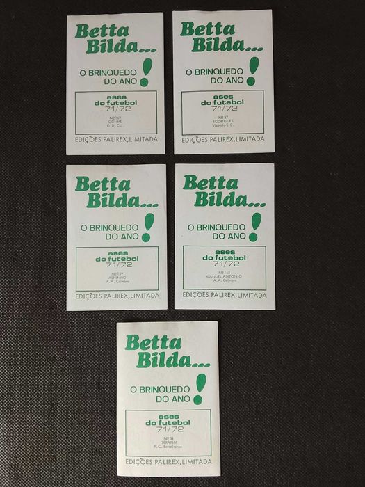Cromos Antigos 1971/72 Novos Cuf, Guimarães, Academica, Barreirense.