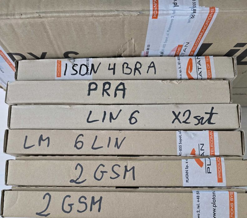 Centrala telefoniczna Platan Libra 6 linii miejskich 40 wew 4 cyfrowe