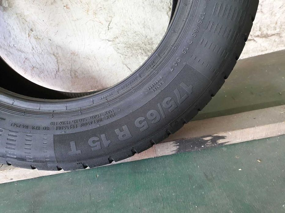 Dwie Opony letnie 175/65R15 7,2mm Continental ContiEcoContact 5