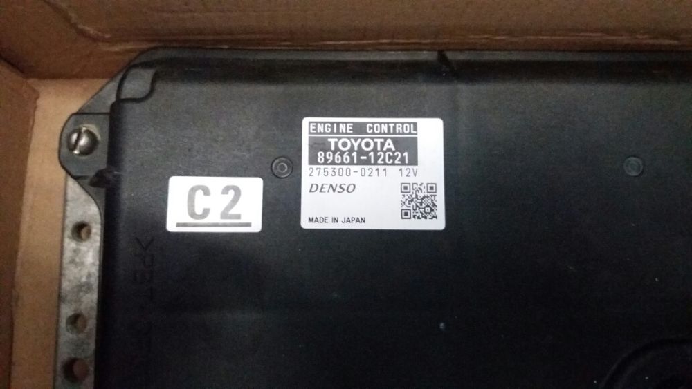Блок управления двигателя Тойота корола 86661-12с21