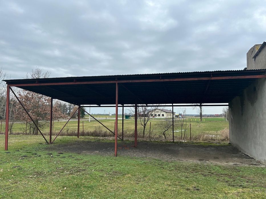 Plac 4900 m2 + Hala + Wiata - WYNAJEM DLA FIRM