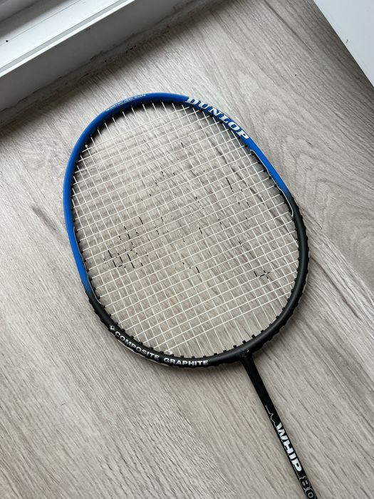 Raquete de badminton Dunlop ótimo estado