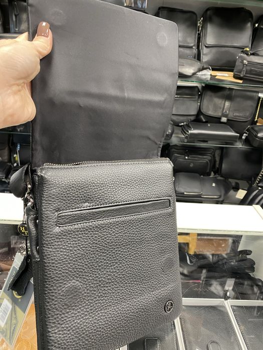 HT Leather чоловіча сумка планшет шкіряна мужская сумка планшет