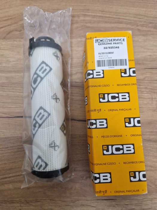 Filtr Oleju hydraulicznego JCB 32/925346 Oryginalny 3CX/4CX / Fastrac