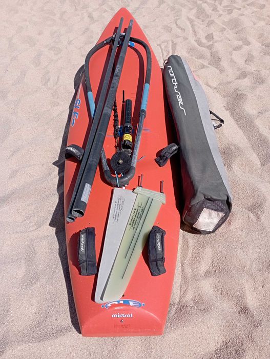 Kit de windsurf com prancha Mistral Sle 182 L